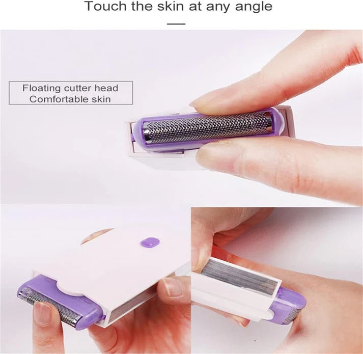 Rechargeable Instant Painless Body Hair Remover Trimmer Shaver for Men and Women