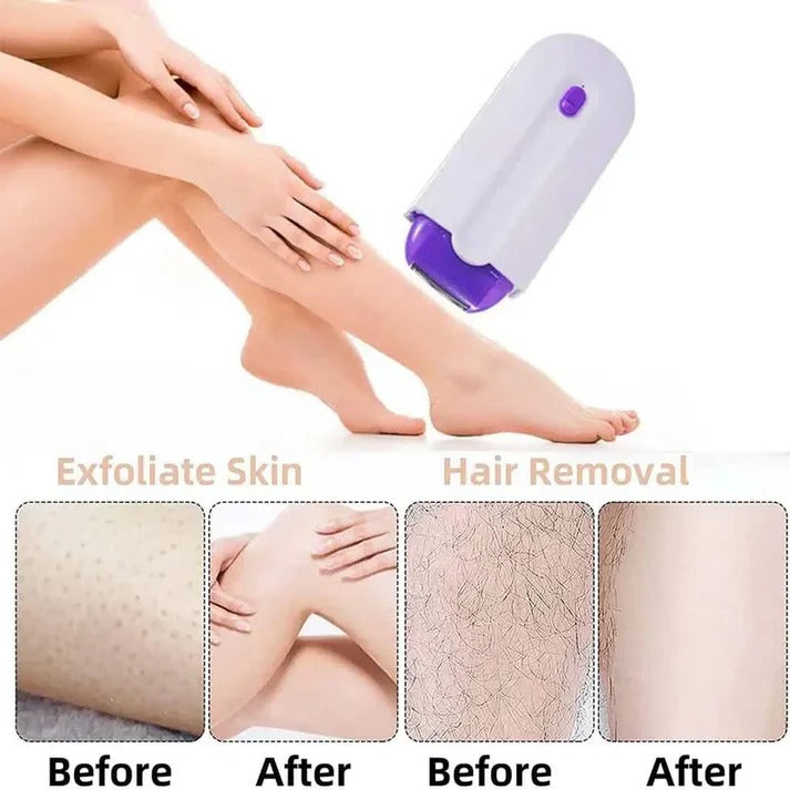 Rechargeable Instant Painless Body Hair Remover Trimmer Shaver for Men and Women